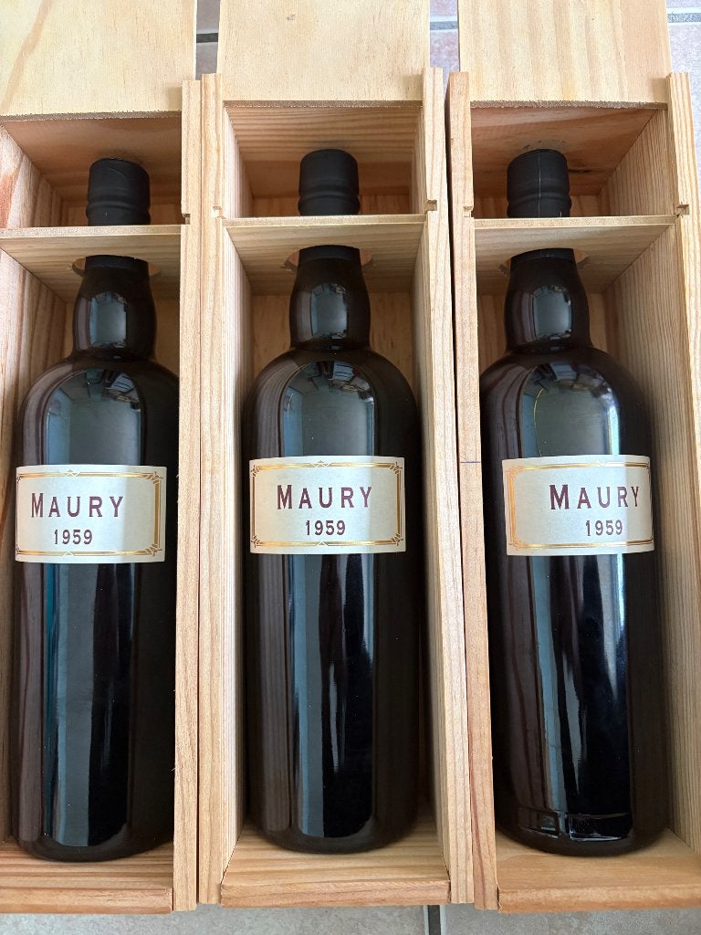 Vin Maury 1959, Verzamelen, Ophalen, Frankrijk, Nieuw, Rode wijn