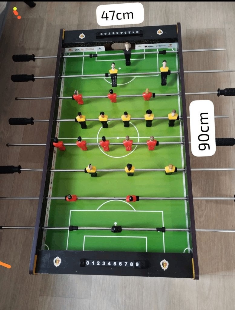 Baby foot de table 90x47, Enfants & Bébés, Jouets | Tables de football, Utilisé, Enlèvement