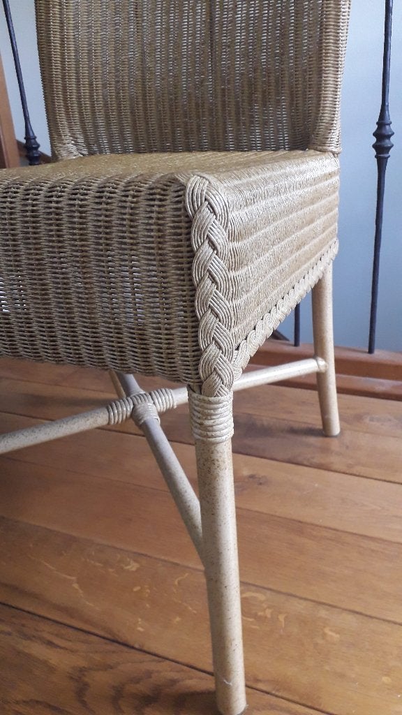 nieuwe Lloyd Loom stoel burostoel, Huis en Inrichting, Ophalen, Overige materialen, Nieuw, Landelijke burostoel eetkamerstoel