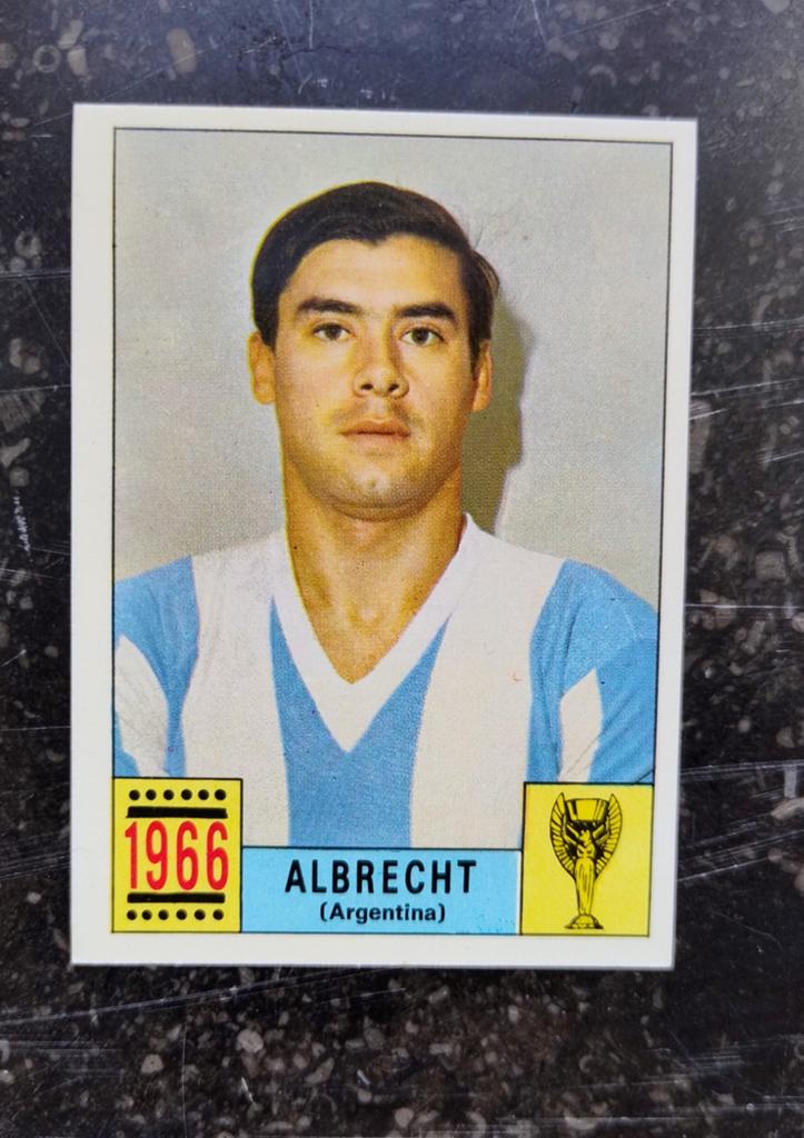 Coupe du monde Panini, Mexique 1970 : 1966 Albert., Enlèvement