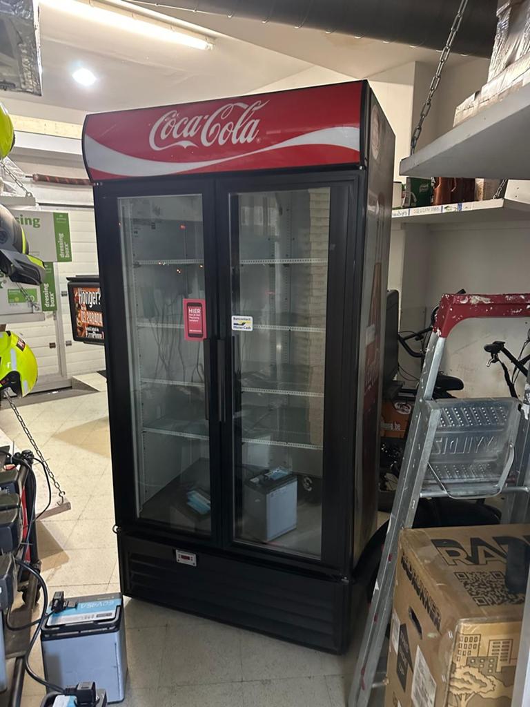 Vitrine koelkast coca cola, Elektronische apparatuur, Koelkasten en IJskasten, Ophalen