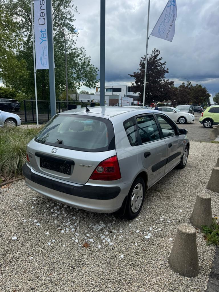 Honda civic benzine automaat met keuring en garantie, Voorwielaandrijving, 4 deurs, Stof, 50 kW