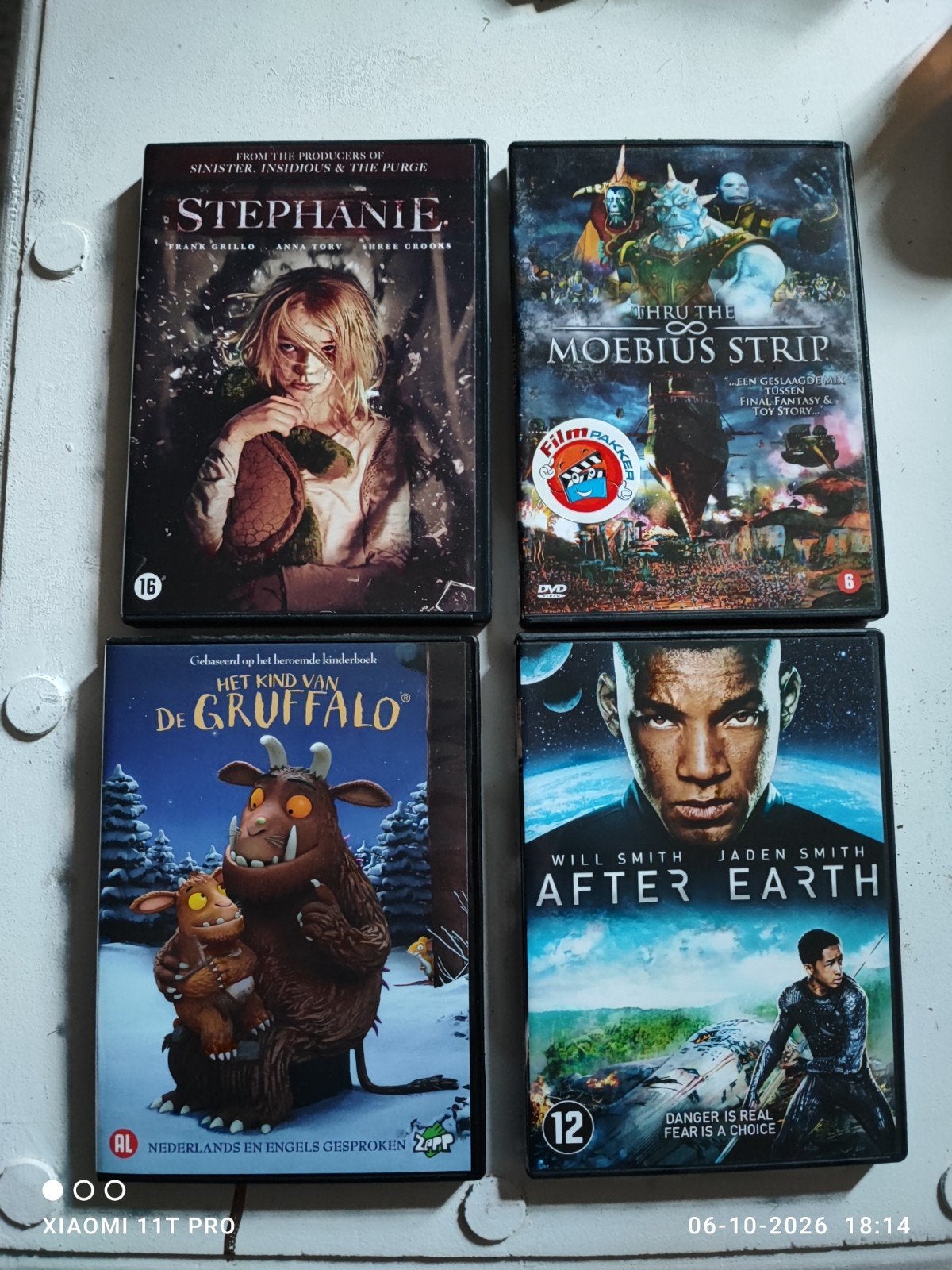 4 DVD's, Ophalen of Verzenden, Gebruikt