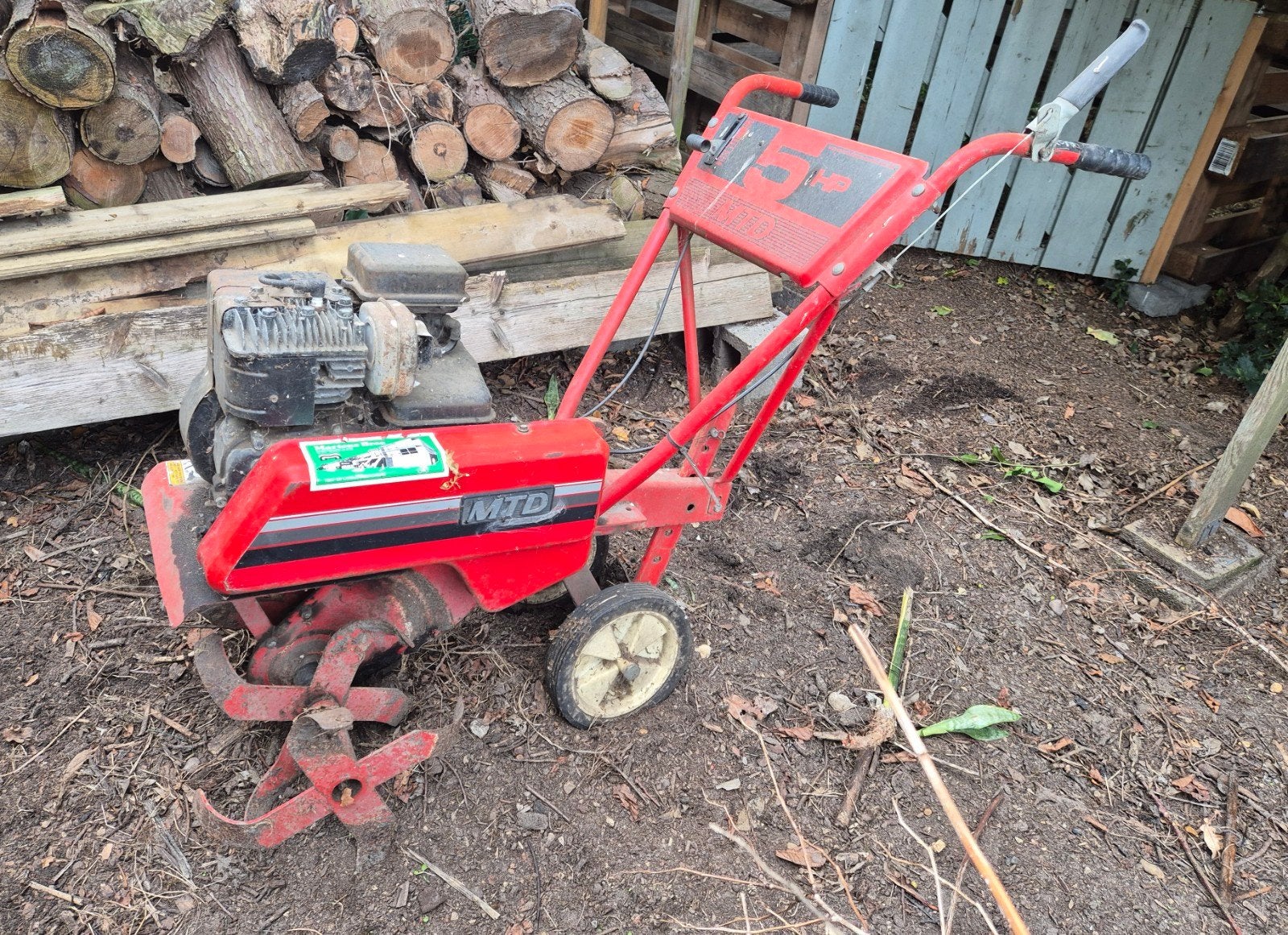 mtd grondfrees - krachtige tuinmachine, Ophalen