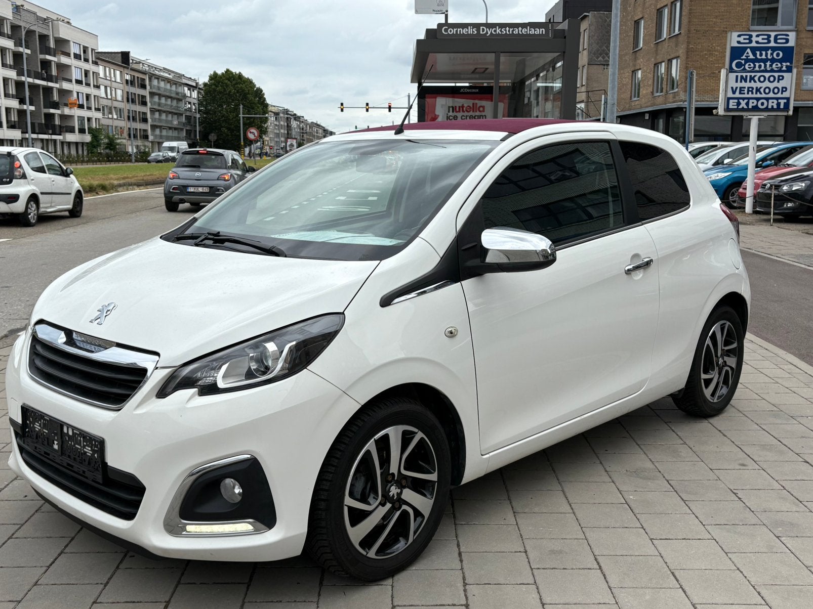 Peugeot 108. 1.2 Benzine velure open air, Achat, Euro 6, Entreprise, Cabriolet