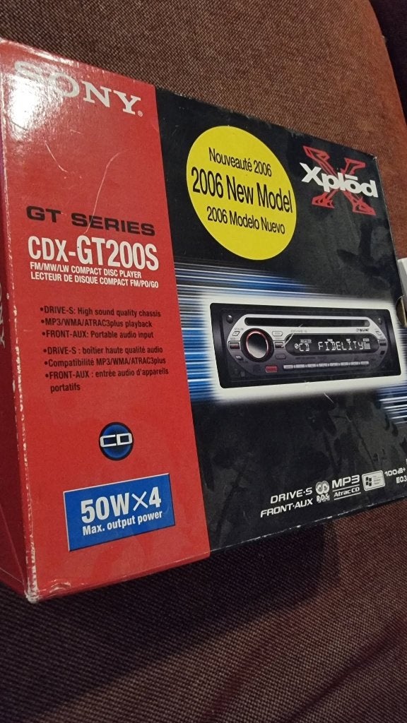 Sony CDX-GT200S autoradio, Enlèvement ou Envoi, Comme neuf