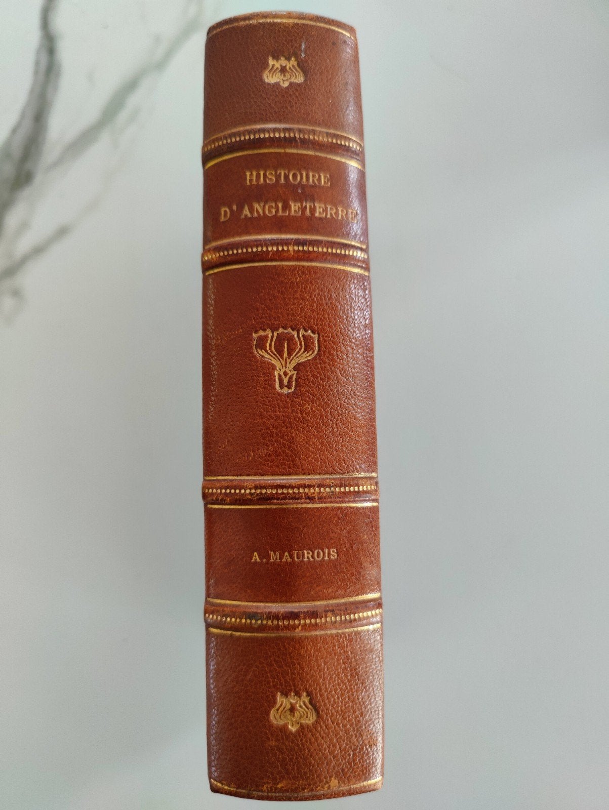André Maurois — Histoire de l'Angleterre — cuir — 1937 - CMB, Enlèvement ou Envoi