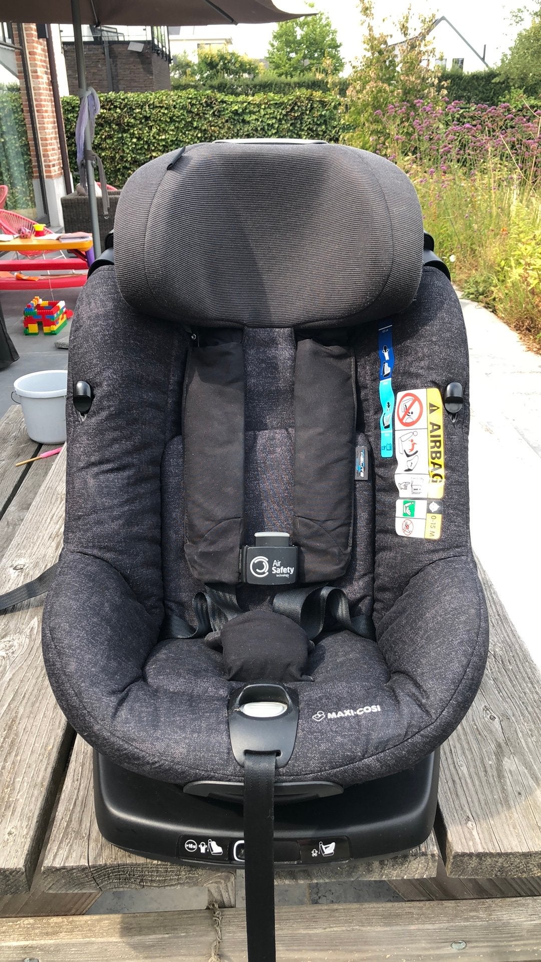 Isofix autostoel draaiend, Ophalen, Verstelbare rugleuning, Gebruikt, 9 t/m 18 kg