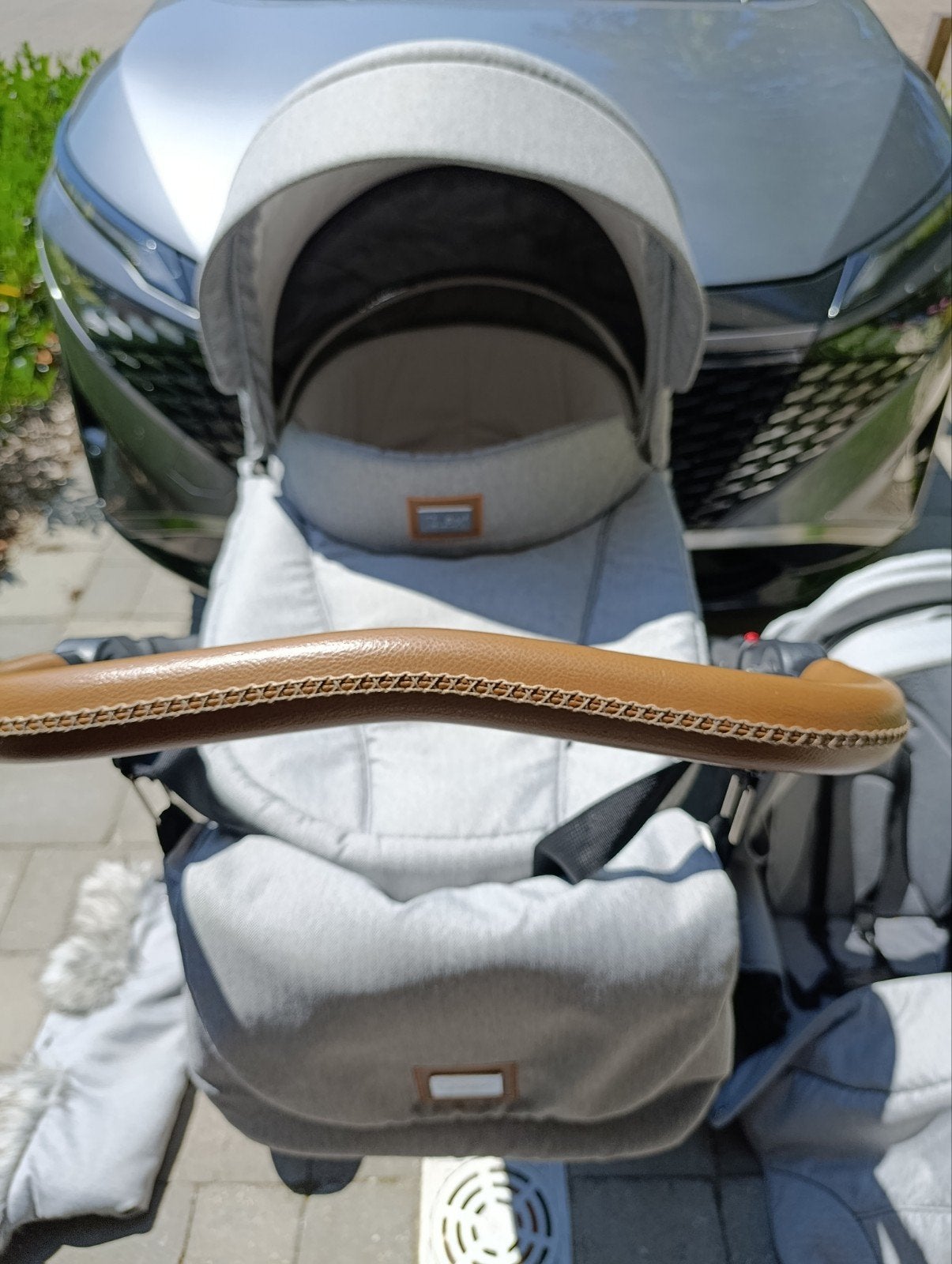 Quax buggy met verschillende toebehoren., Ophalen, Verstelbare rugleuning