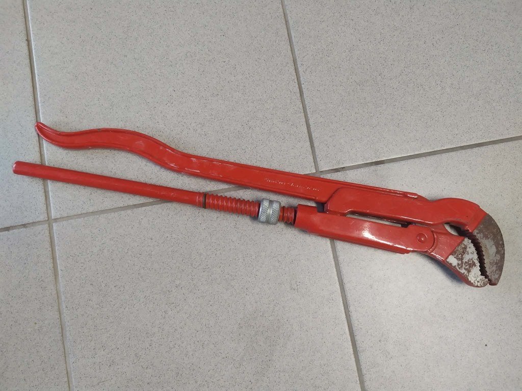 Pince suédoise / serre-tube 2", Bricolage & Construction, Outillage | Outillage à main, Enlèvement, Utilisé, Pince