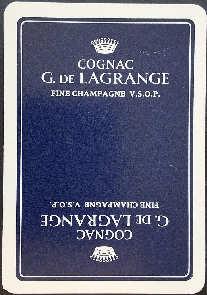 1 Speelkaart  G.De Lagrange, Ophalen of Verzenden