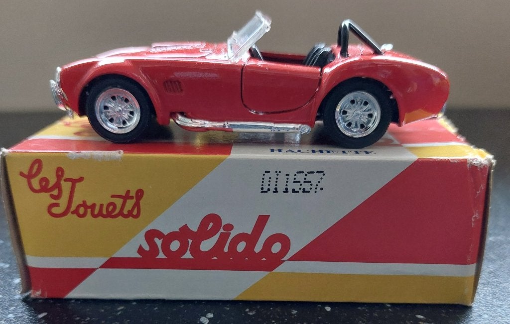 Hachette Solido AC Cobra 427 - 1:43, Ophalen of Verzenden, Nieuw, Solido