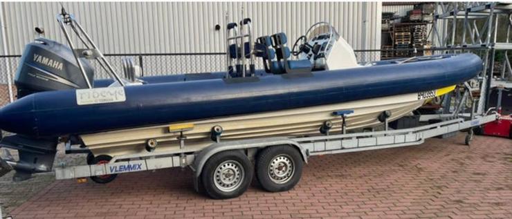 Vlemmix 3500kg boottrailer, Watersport en Boten, Ophalen, Gebruikt, 6 tot 9 meter, 3000 kg of meer