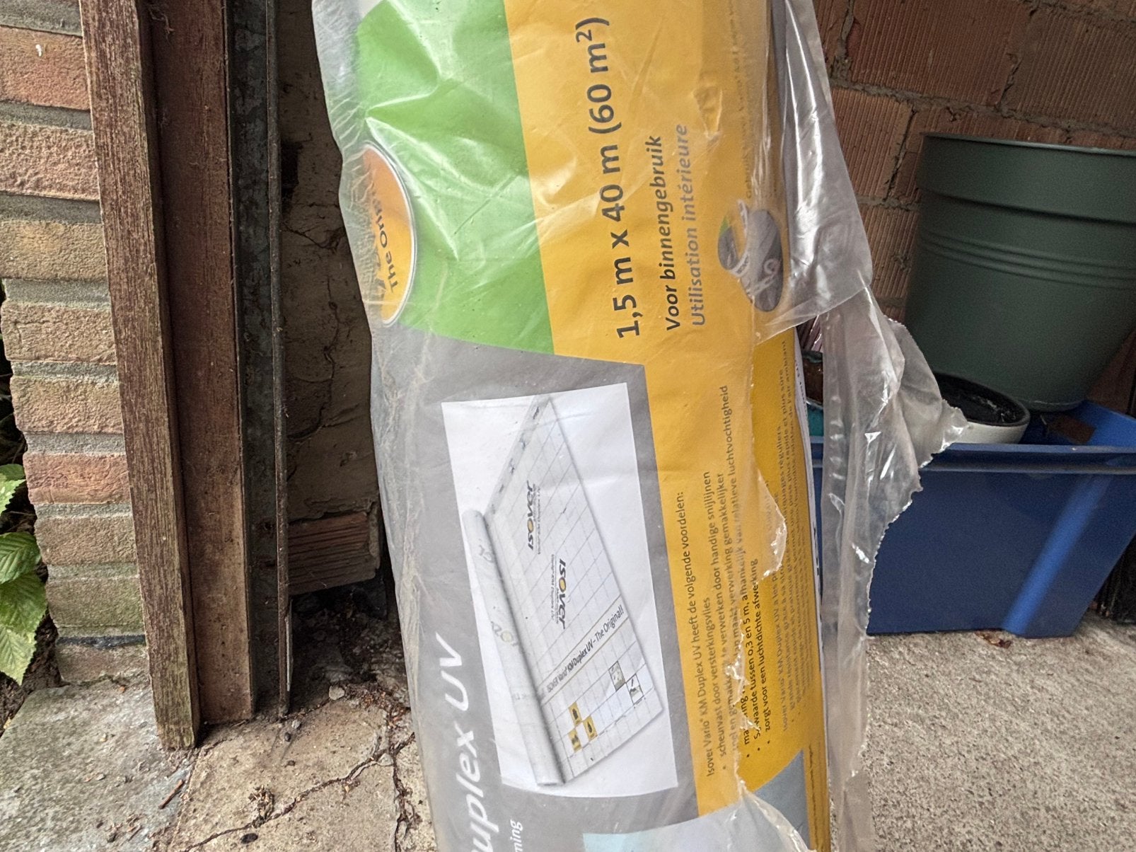 Isover Vario KM Duplex UV, Doe-het-zelf en Bouw, Ophalen, Zo goed als nieuw