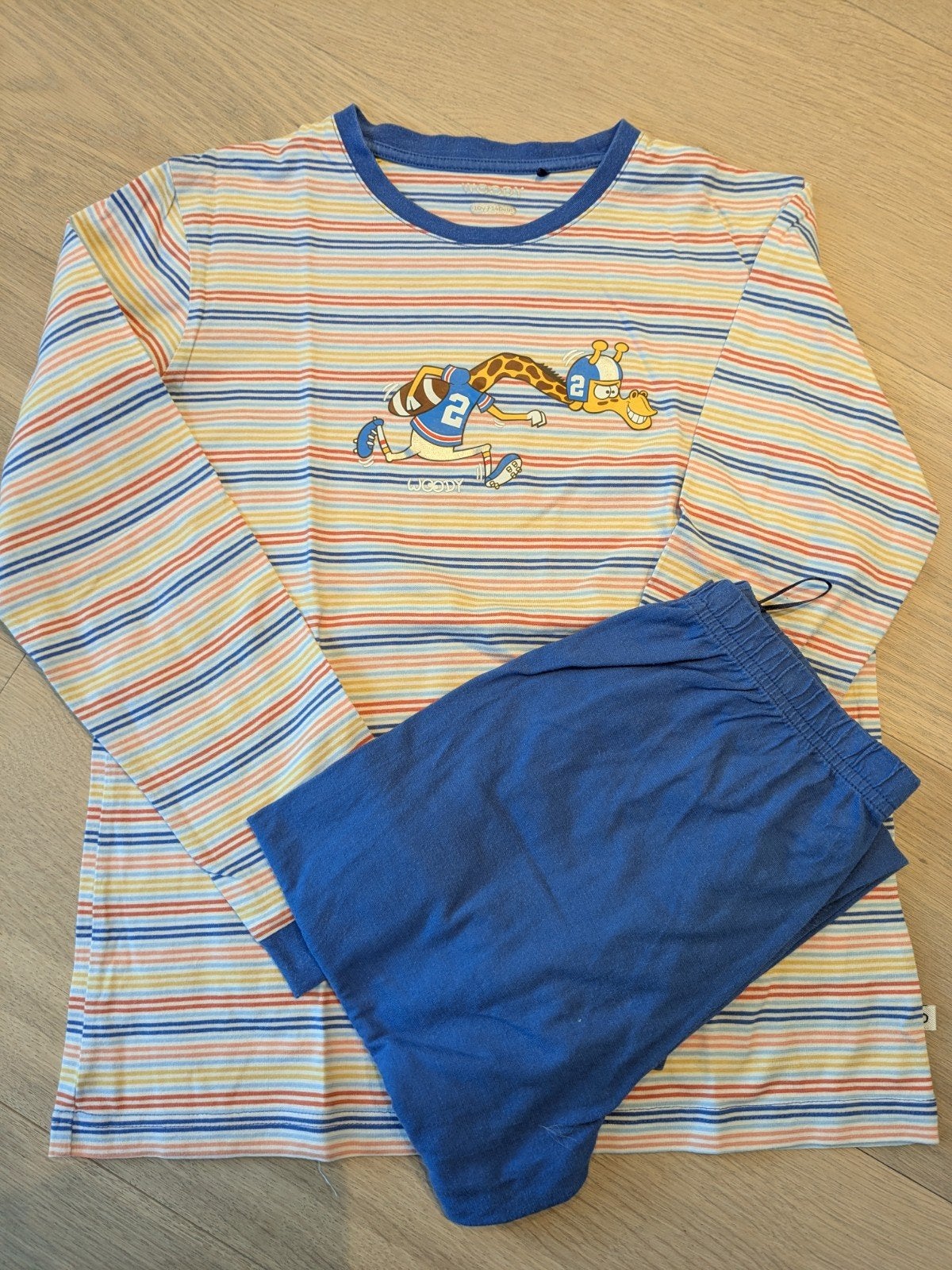 Woody pyjama 10 jaar maat 140, Kinderen en Baby's, Ophalen, Nacht- of Onderkleding, Gebruikt, Jongen