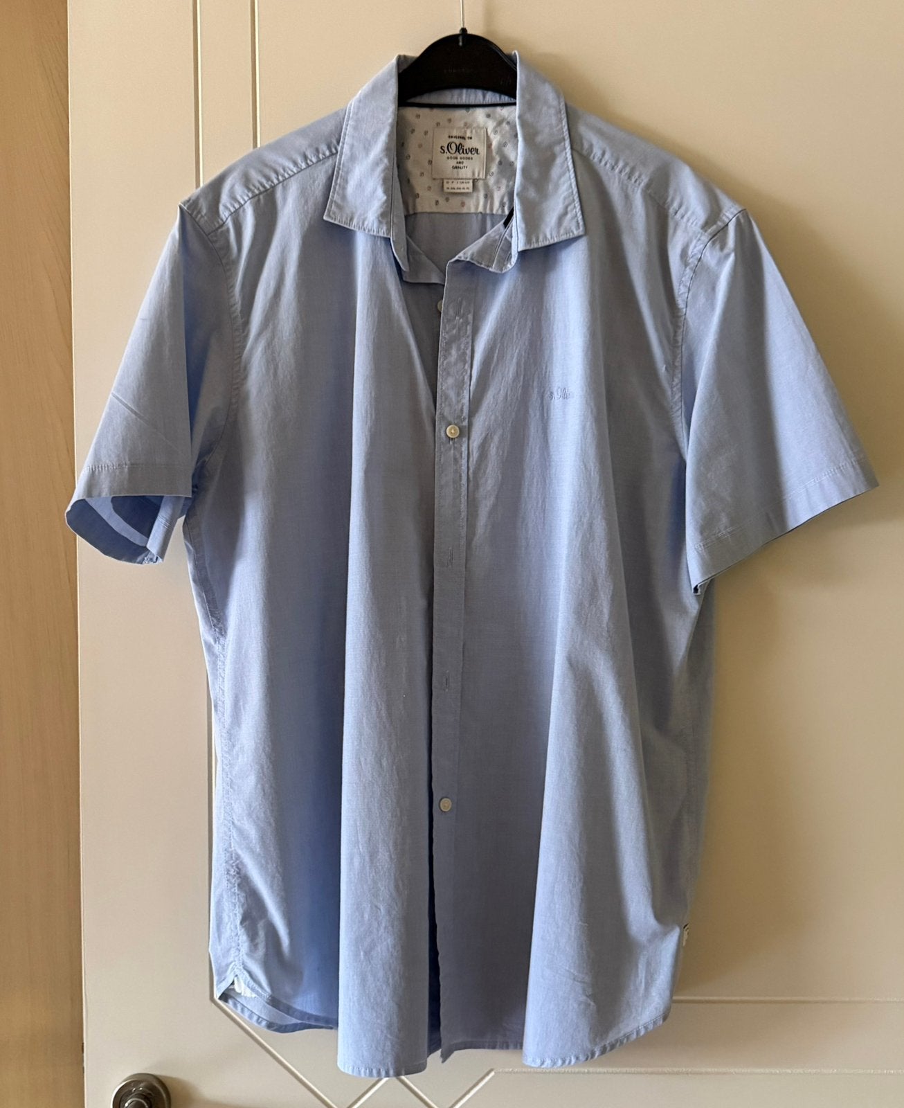 Nieuw licht blauw zomer hemd (xxl), Kleding | Heren, Grote Maten, Ophalen, Nieuw, Blauw, Overhemd