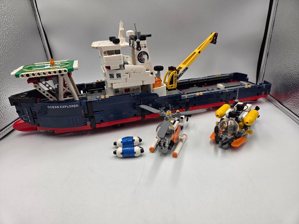 Lego Technic 42064 Ocean Explorer, Lego, Ophalen of Verzenden, Zo goed als nieuw, Complete set