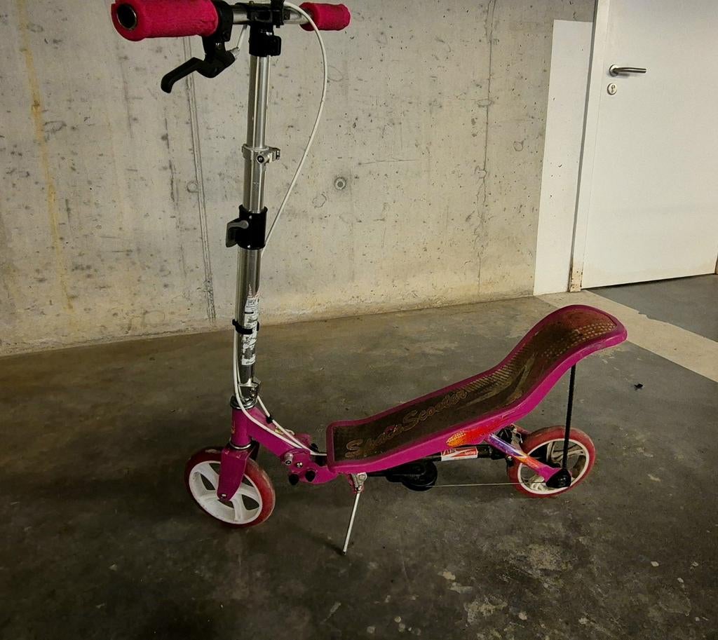 Space scooter step ketting gedreven, Fietsen en Brommers, Ophalen, Zo goed als nieuw