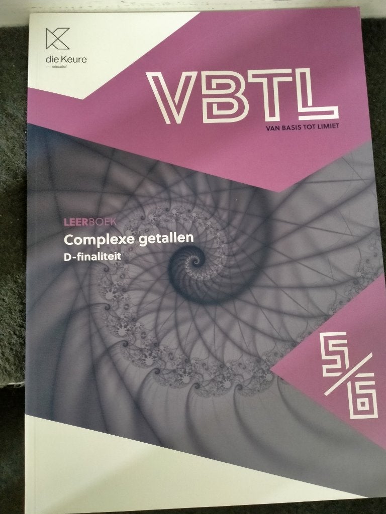 Complexe getallen D-finaliteit, Boeken, Ophalen, Zo goed als nieuw, ASO, Wiskunde A