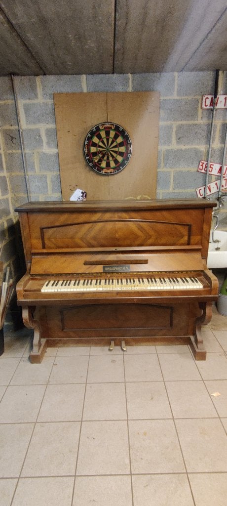 Piano Broadway us, Enlèvement, Utilisé, Brun, Piano