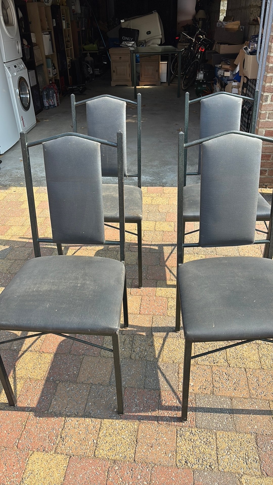 4 keukenstoelen, Ophalen, Zo goed als nieuw