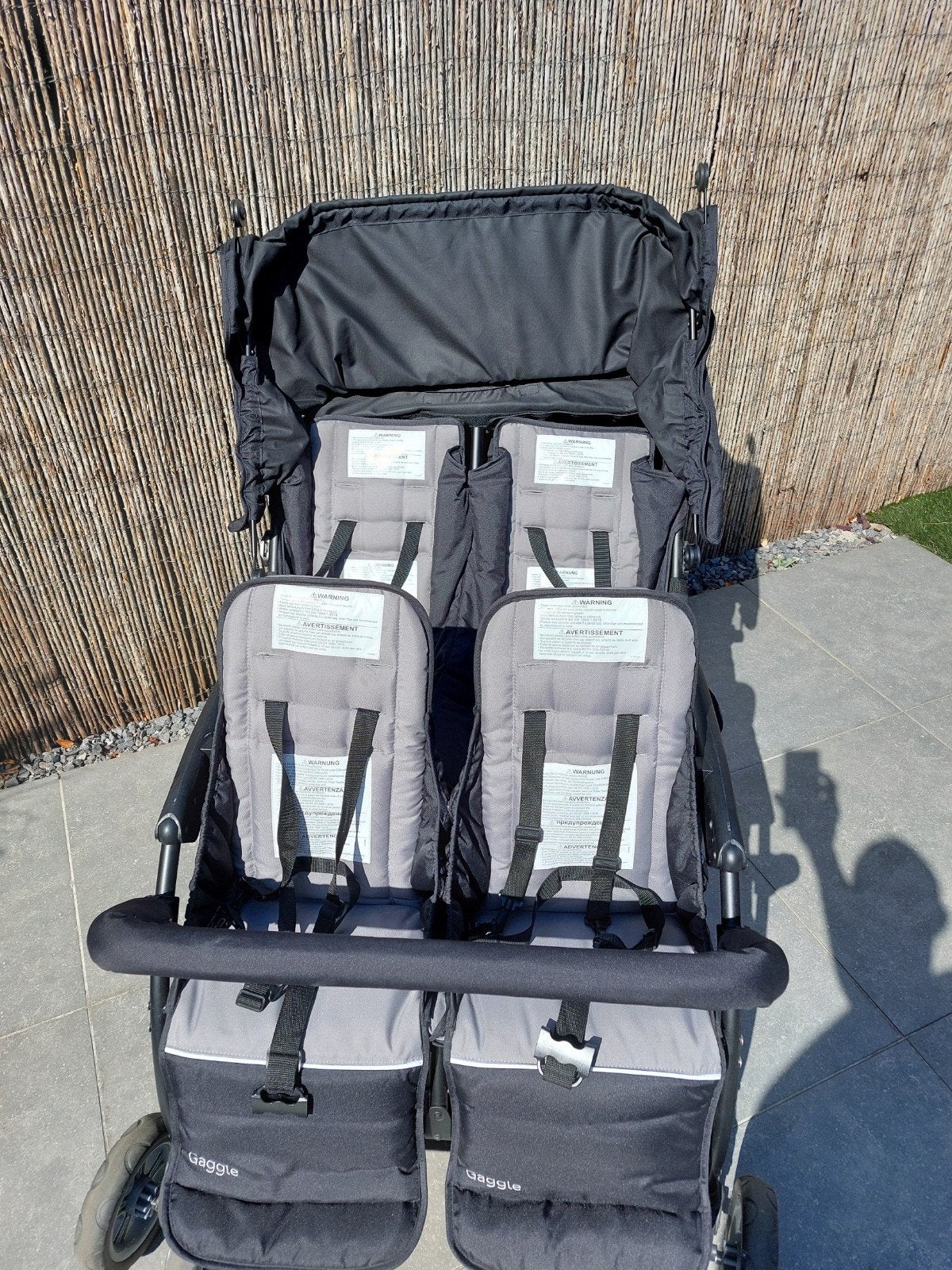 buggy 4 kids gaggle compass, Kinderen en Baby's, Tweelingen en Meerlingen, Ophalen, Gebruikt, Kinderwagen of Buggy