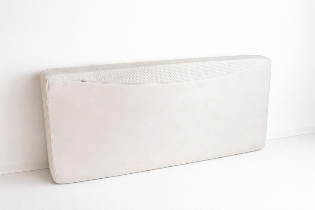 Tempur matras 90x200 + plooibare lattenbodem – zeer goede st, Ophalen, 90 cm, Eenpersoons, Zo goed als nieuw