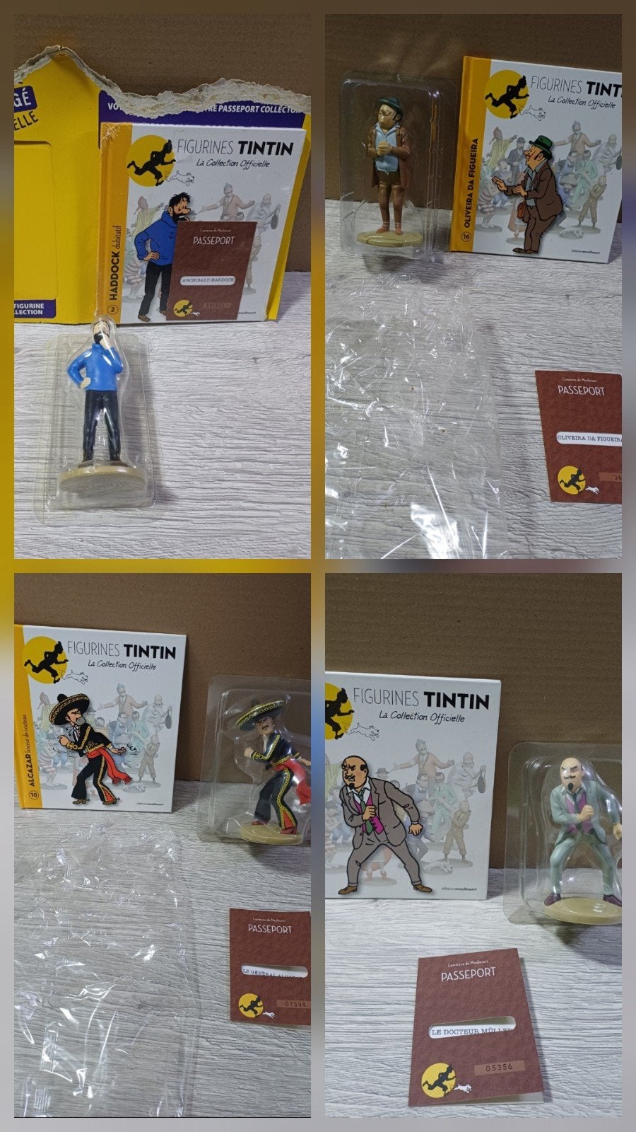 figurine Tintin Moulinsart, Enlèvement ou Envoi, Tintin, Comme neuf, Statue ou Figurine