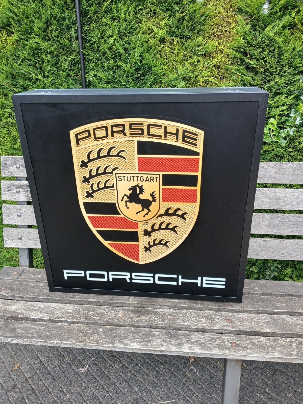 porsche lichtbak, Verzamelen, Merken en Reclamevoorwerpen, Ophalen
