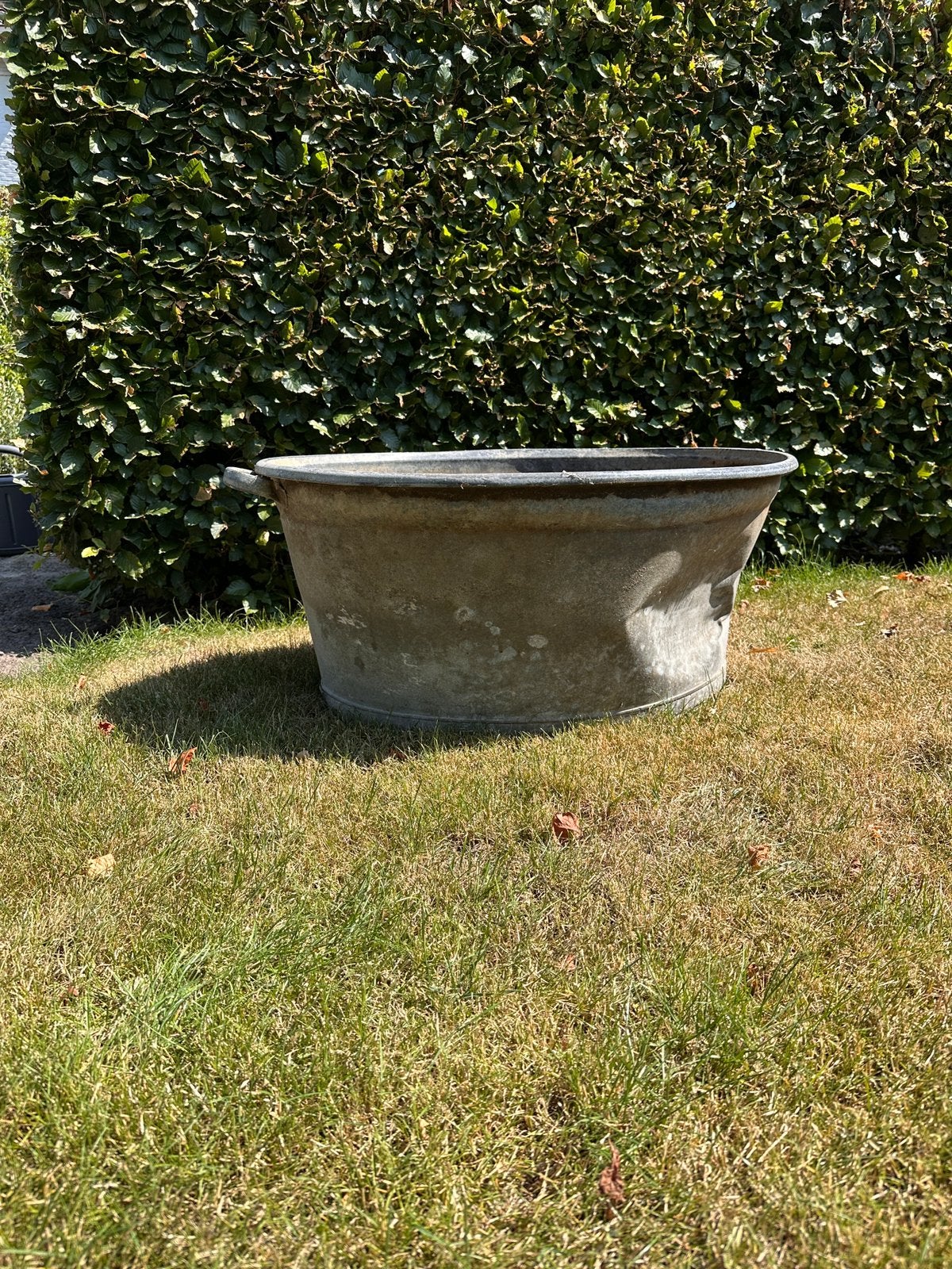 Zinken kuip, Ophalen, Overige materialen, Gebruikt, Balkon