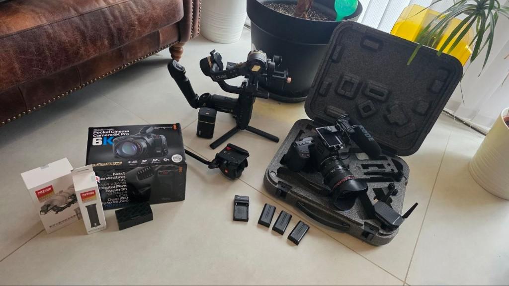 Blackmagic Pocket Cinema Camera 6K Pro - Filmmaking Bundle, Autres marques, Caméra, Comme neuf, Enlèvement