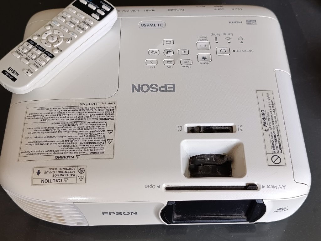 Projecteur de cinema EPSON EH-TW650 + Lampe neuve ELPLP97, EPSON, Enlèvement ou Envoi, Full HD (1080), LCD