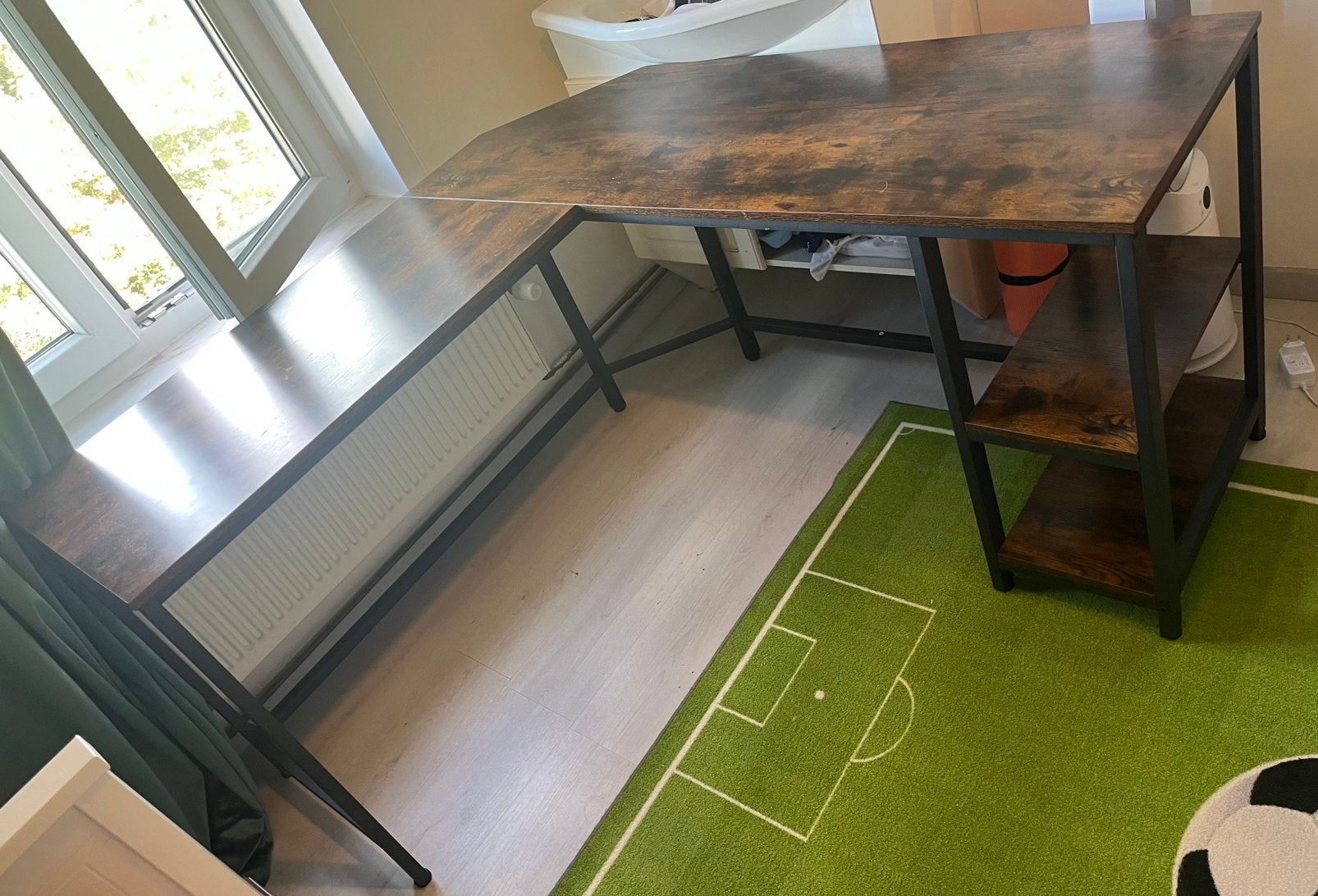 ACAZA hoek-bureau Enkel Ophalen, Huis en Inrichting, Ophalen, Opbergruimte, Hoekbureau, Zo goed als nieuw