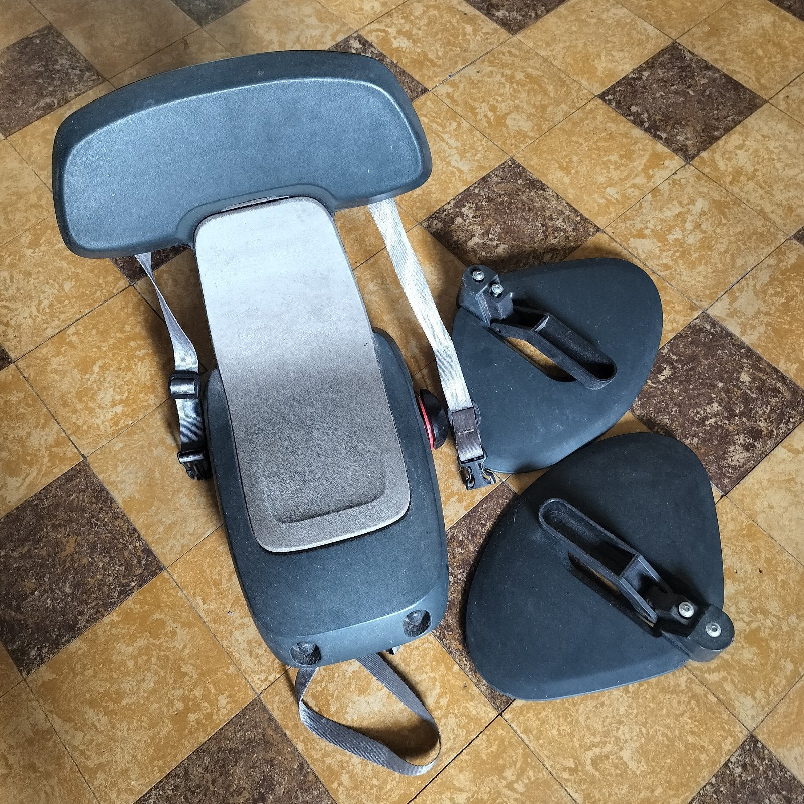 Fietsstoeltje Pollysport Guppy, Vélos & Vélomoteurs, Pollysport, Repose-pieds, 15 à 25 kg, Enlèvement