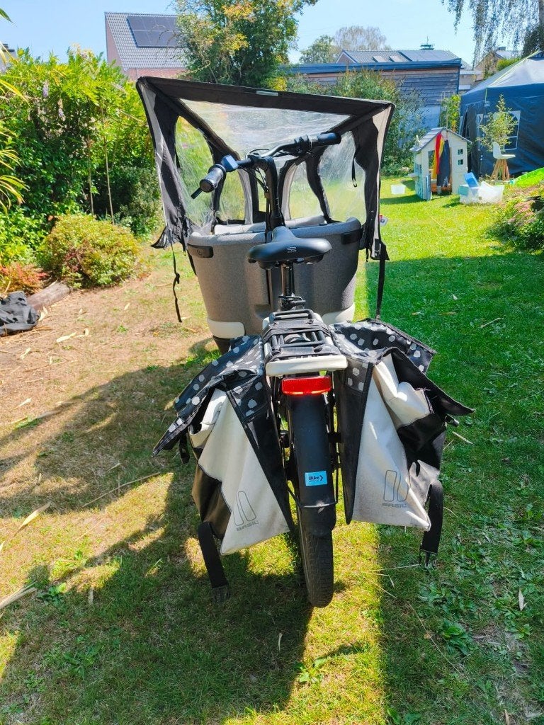 Gazelle Makki Load HMB - Zwart/Ivory Mat, Fietsen en Brommers, Ophalen, Gebruikt, 2 kinderen, Elektrisch