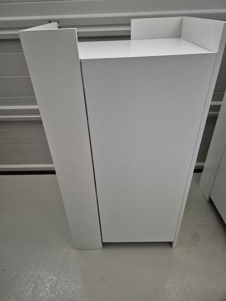 2 WITTE SCHOENENKASTEN, Ophalen, Zo goed als nieuw, MODERNE LOOK