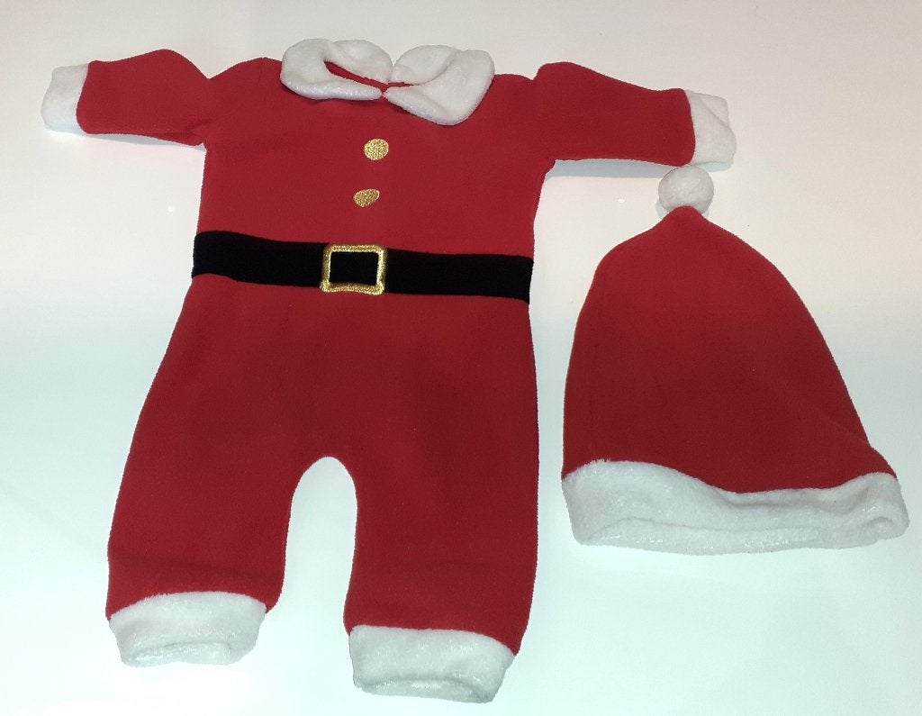 Baby kerstman pakje met muts Zeeman 62, Enlèvement ou Envoi, Neuf, Garçon ou Fille, Ensemble