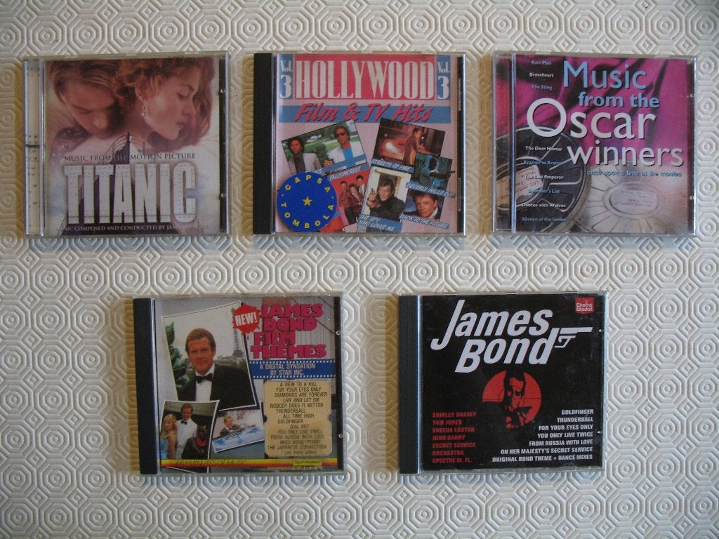 filmmuziek, cd ’s varia , Ophalen of Verzenden