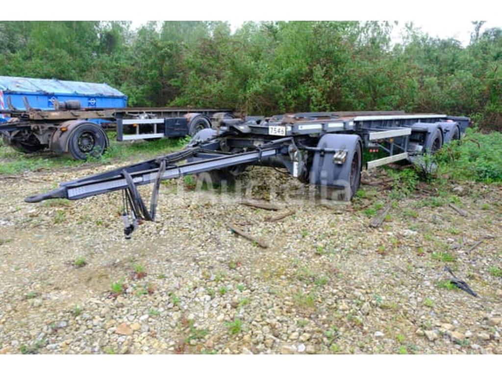 REF:7546 - Remorque porte container GS MEPPEL AIC-2700N, Autres marques, Achat, Entreprise, Autres carburants