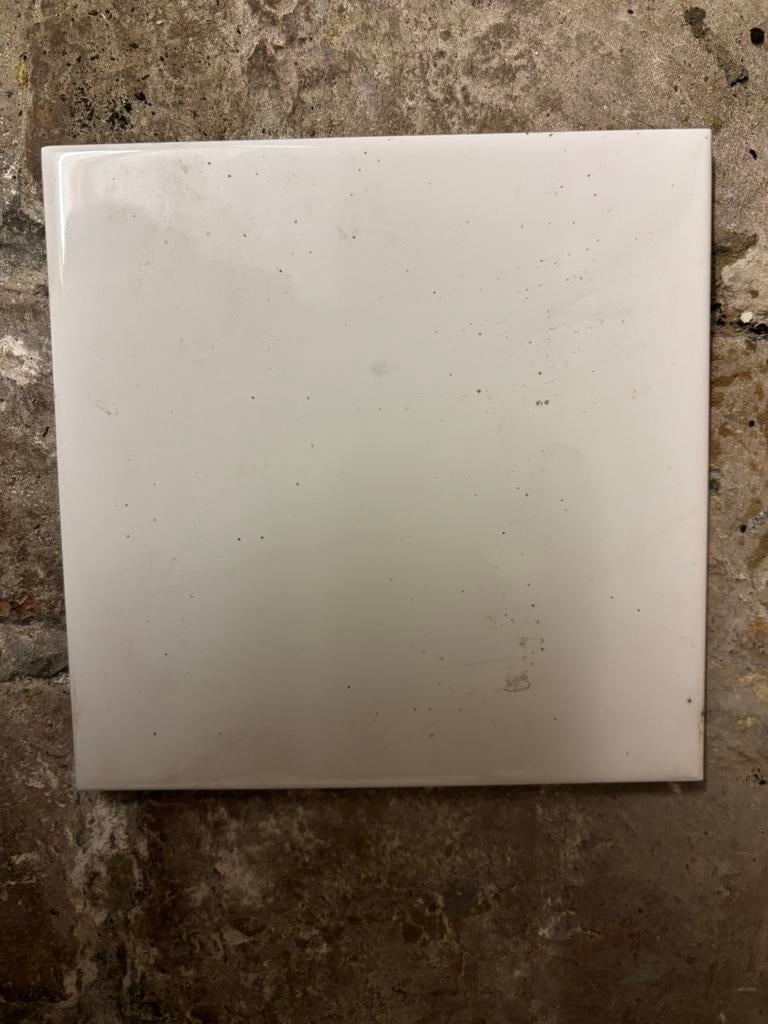 11 witte wandtegels 15x15 cm Excel DN/E F1-409, Doe-het-zelf en Bouw, Tegels, Ophalen, Zo goed als nieuw, Wandtegels