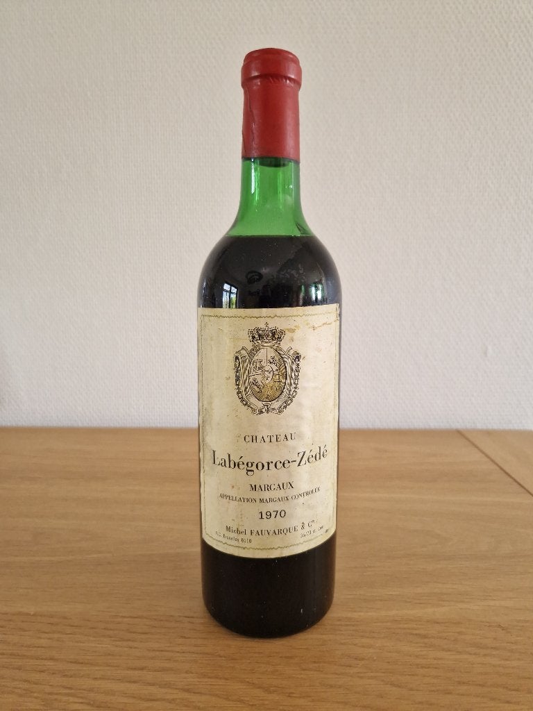Château Labégorce-Zédé - 1970 - Margaux, Neuf, Enlèvement ou Envoi, Vin rouge, France