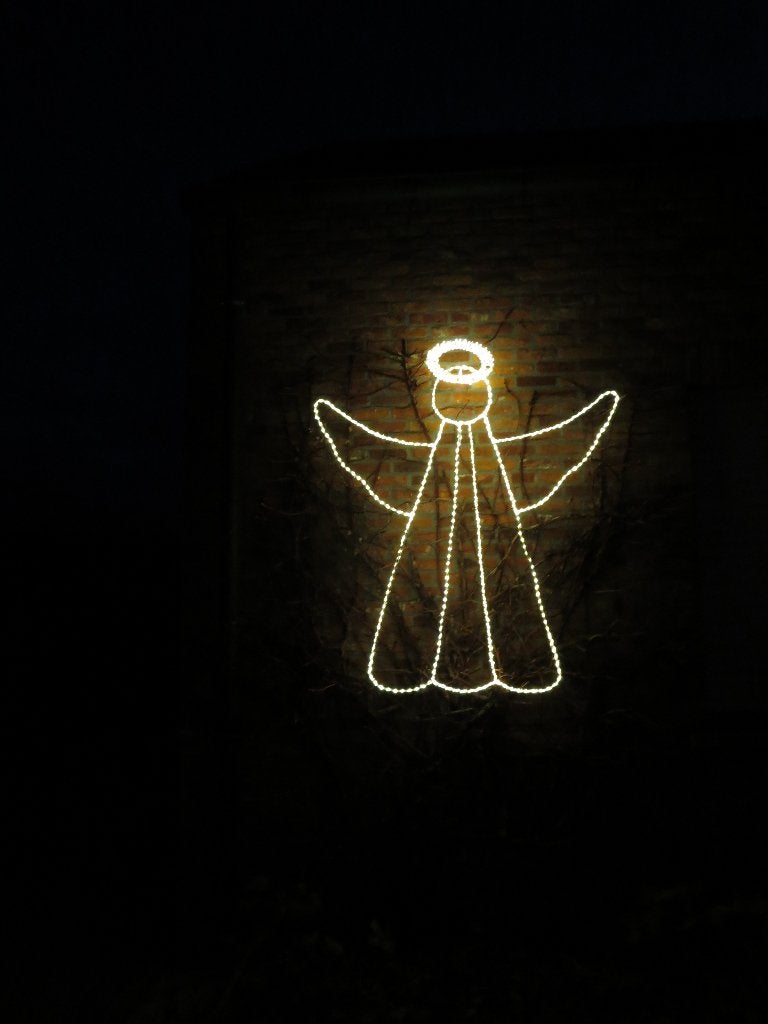kerstverlichting engel, Diversen, Ophalen, Gebruikt