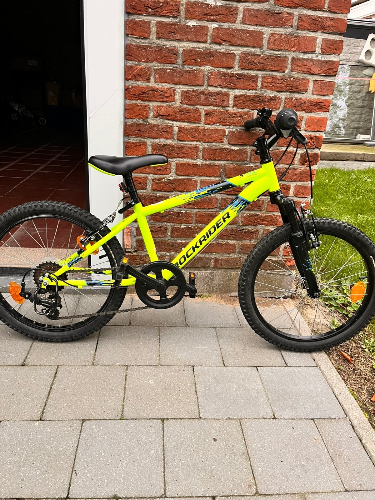 Jongensfiets 20inch Rockrider, Ophalen, Zo goed als nieuw