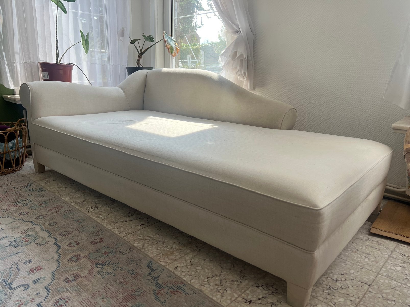 Zetel (chaise longue) - GRATIS, Maison & Meubles, Trois personnes, 200 à 250 cm, Banc droit, Enlèvement