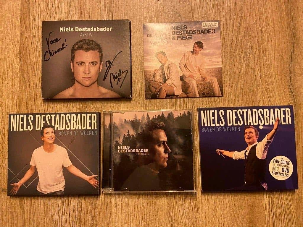 5 CD's van Niels Destadsbader, Enlèvement ou Envoi, Comme neuf, Album