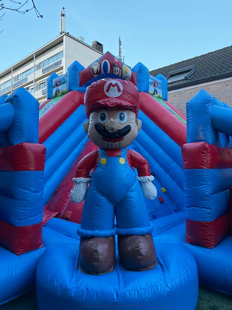Springkasteel Mario, Ophalen, Zo goed als nieuw