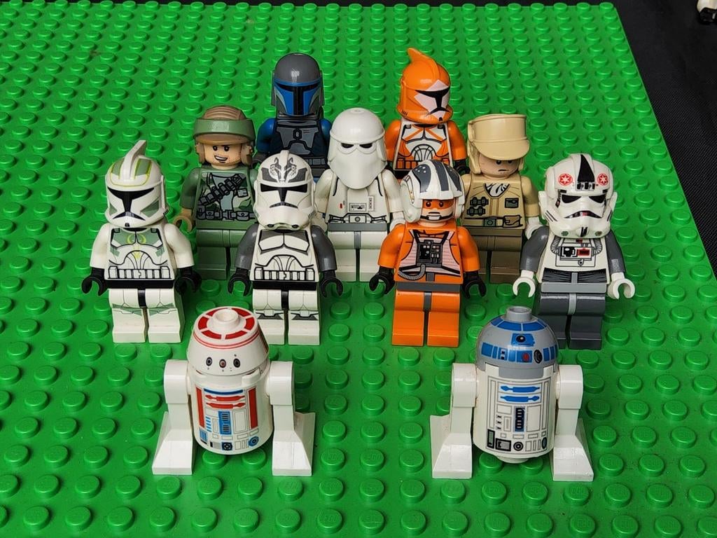 11 originele Lego Minifiguren Star Wars (lot 1), Ophalen of Verzenden, Lego, Star Wars