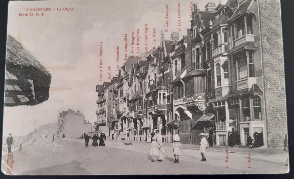 DUINBERGEN les villas de la digue ZEEDIJK, Verzamelen, Verzenden