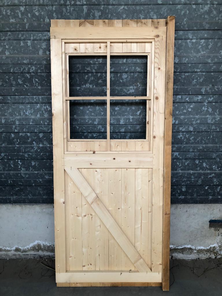Te koop massief houten grenen deuren, Doe-het-zelf en Bouw, Hout en Planken, Nieuw, Overige typen, Grenen, Minder dan 200 cm, 25 tot 50 mm