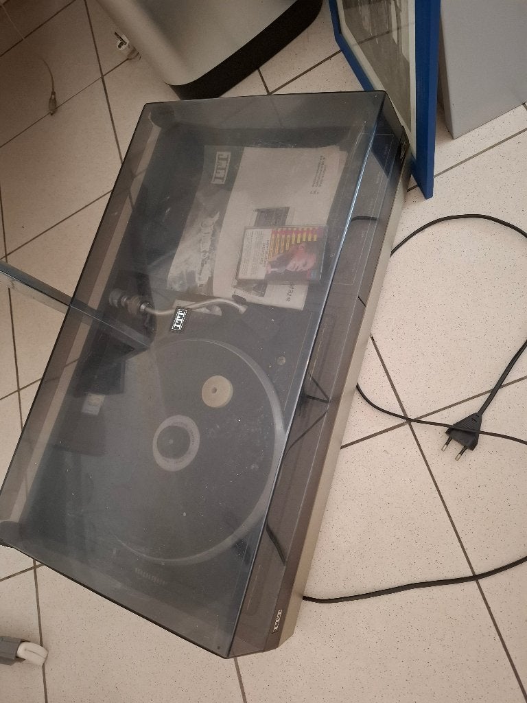 Platenspeler + cassette vintage, Audio, Tv en Foto, Platenspelers, Ophalen of Verzenden, Zo goed als nieuw, Platenspeler